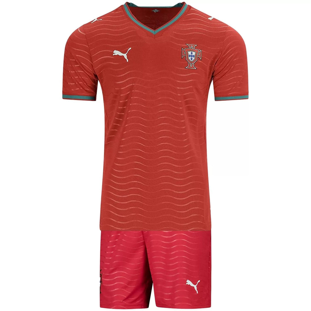 Maglia e Pantaloncini da Allenamento Bambino Portogallo Home 2026/27