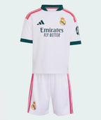 T-shirt e Pantaloncini Bambino Real Madrid Home 2026/27