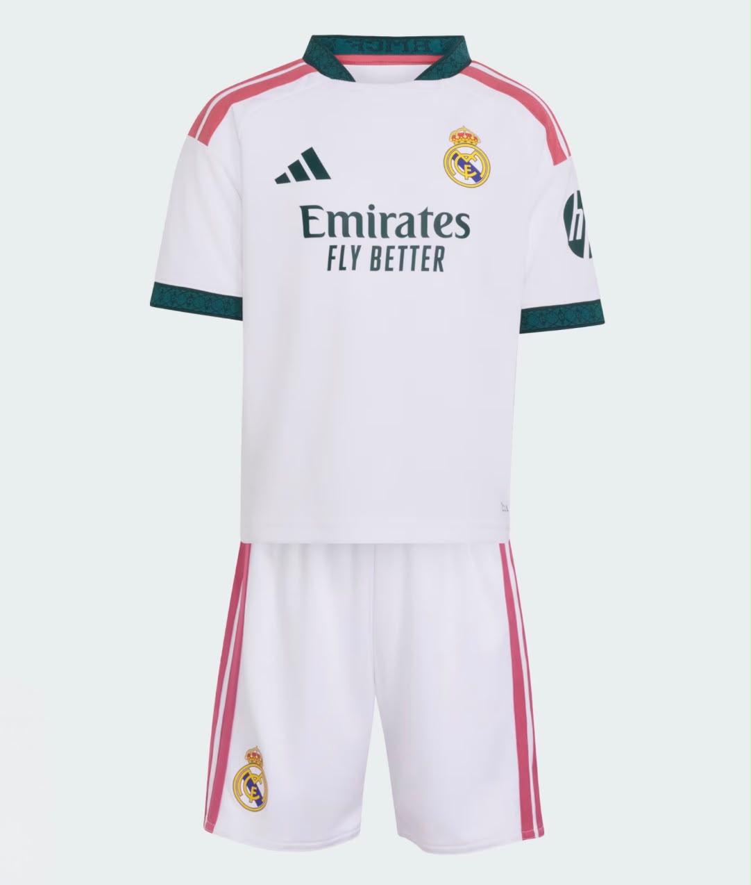 T-shirt e Pantaloncini Bambino Real Madrid Home 2026/27