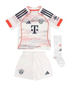 T-shirt e Pantaloncini Bambino Bayern Monaco Away 2025/26 - Con Calzettoni