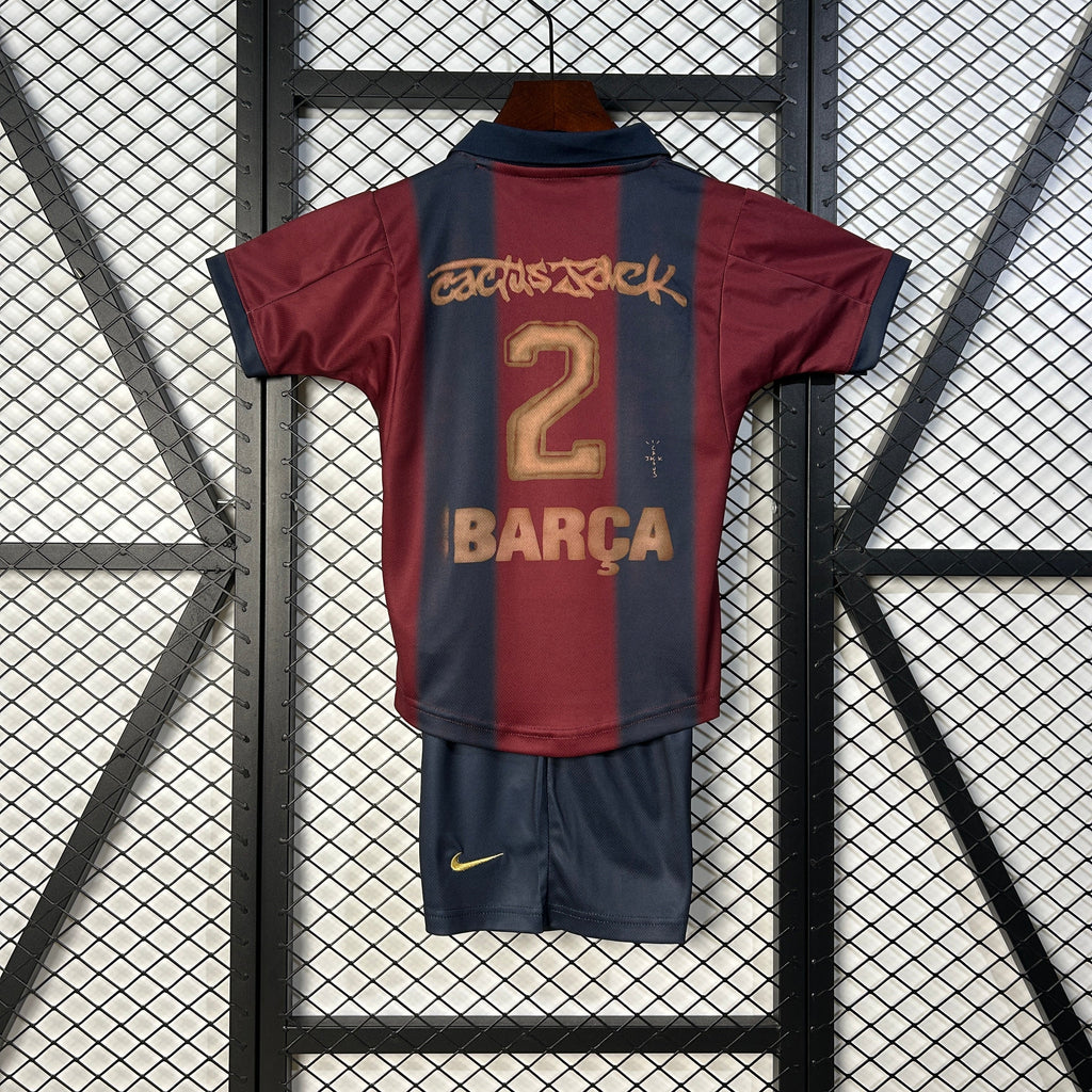 T-shirt e Pantaloncini Bambino FC Barcelona x Travis Scott 2025/26