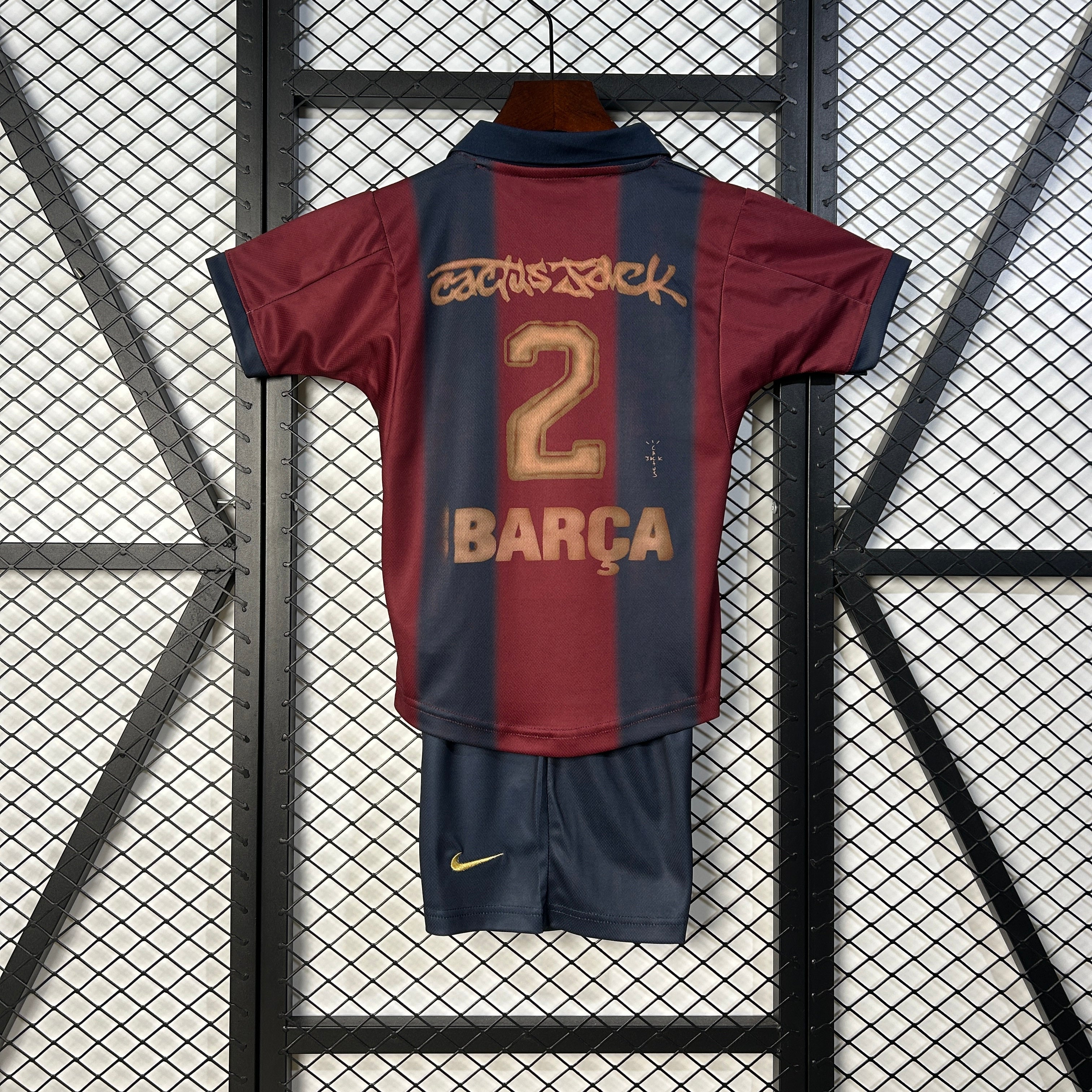 T-shirt e Pantaloncini Bambino FC Barcelona x Travis Scott 2025/26