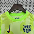 T-shirt e Pantaloncini Bambino FC Barcelona Third 2024/25