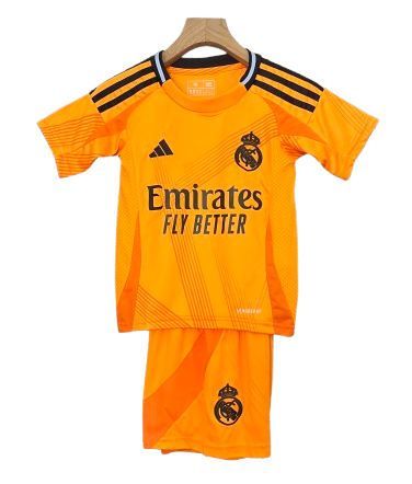 T-shirt e Pantaloncini Bambino Real Madrid Away 2024/25