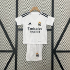 T-shirt e Pantaloncini Bambino Real Madrid Home 2024/25